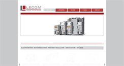 Desktop Screenshot of lecom.rs