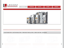 Tablet Screenshot of lecom.rs